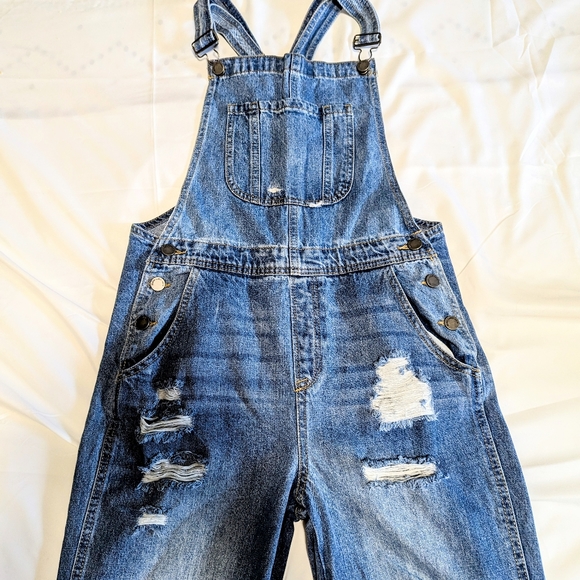 Black Label Boyfriend Fit Overalls | NWT | New With Tags | small - Picture 4 of 16